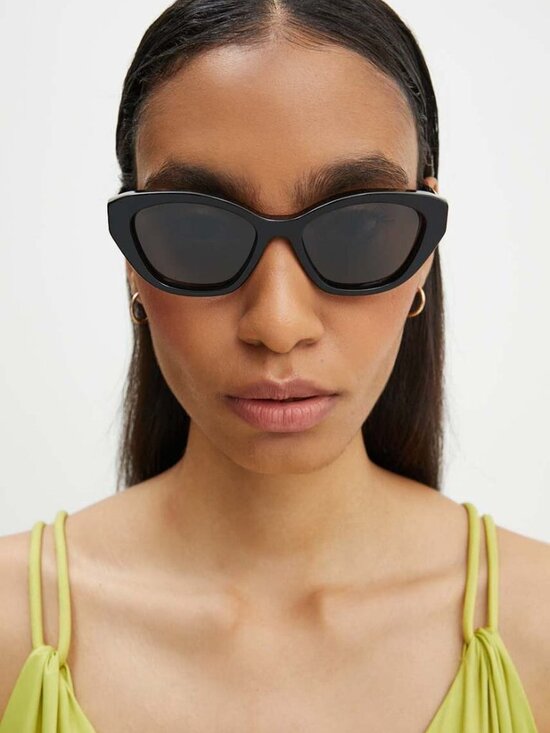 NEW GUCCI SUNGLASSES GG1638S 001 BLACK CAT EYE WOMEN GUCCI EYEWEAR main image 8